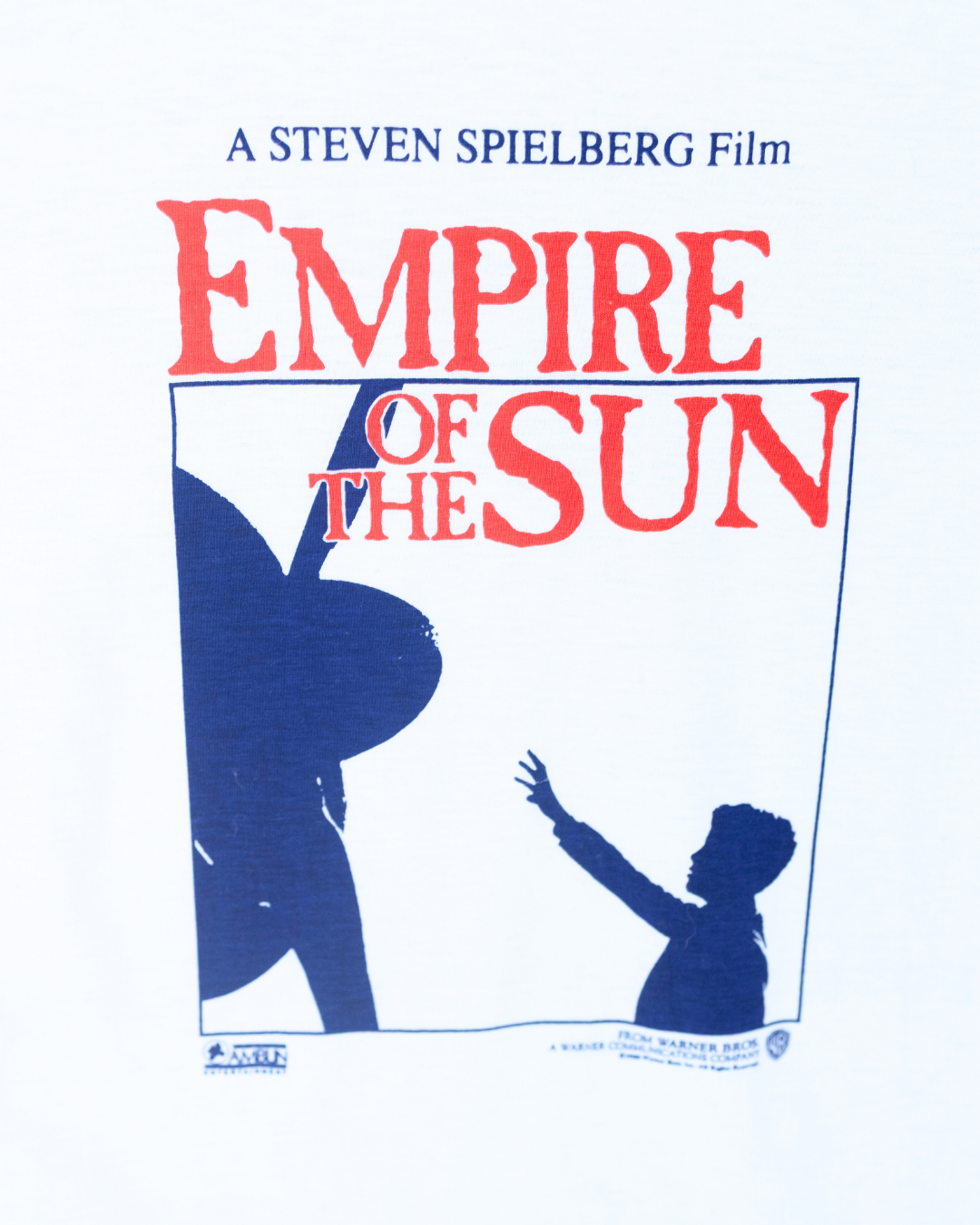 1980s Stephen Spielberg Empire of the Sun Movie Promo T