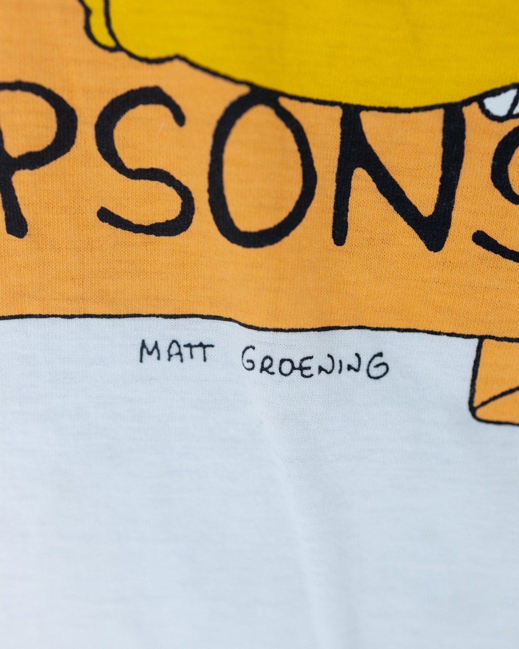 1991 The Simpsons Family Portrait T