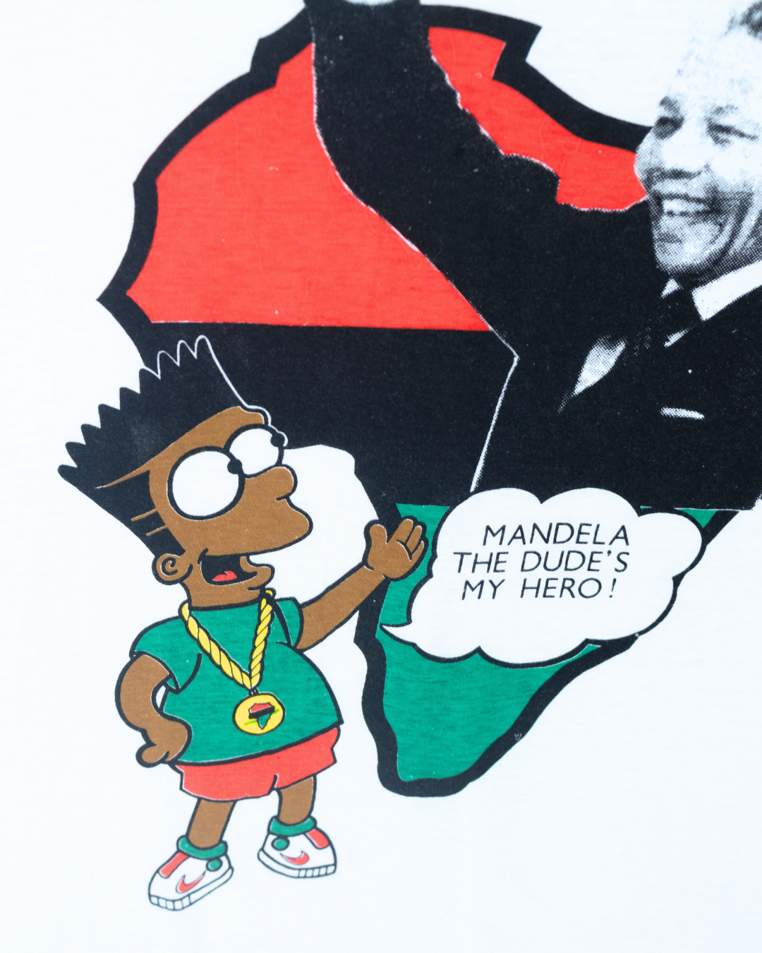 1990s Nelson Mandela Black Bart T