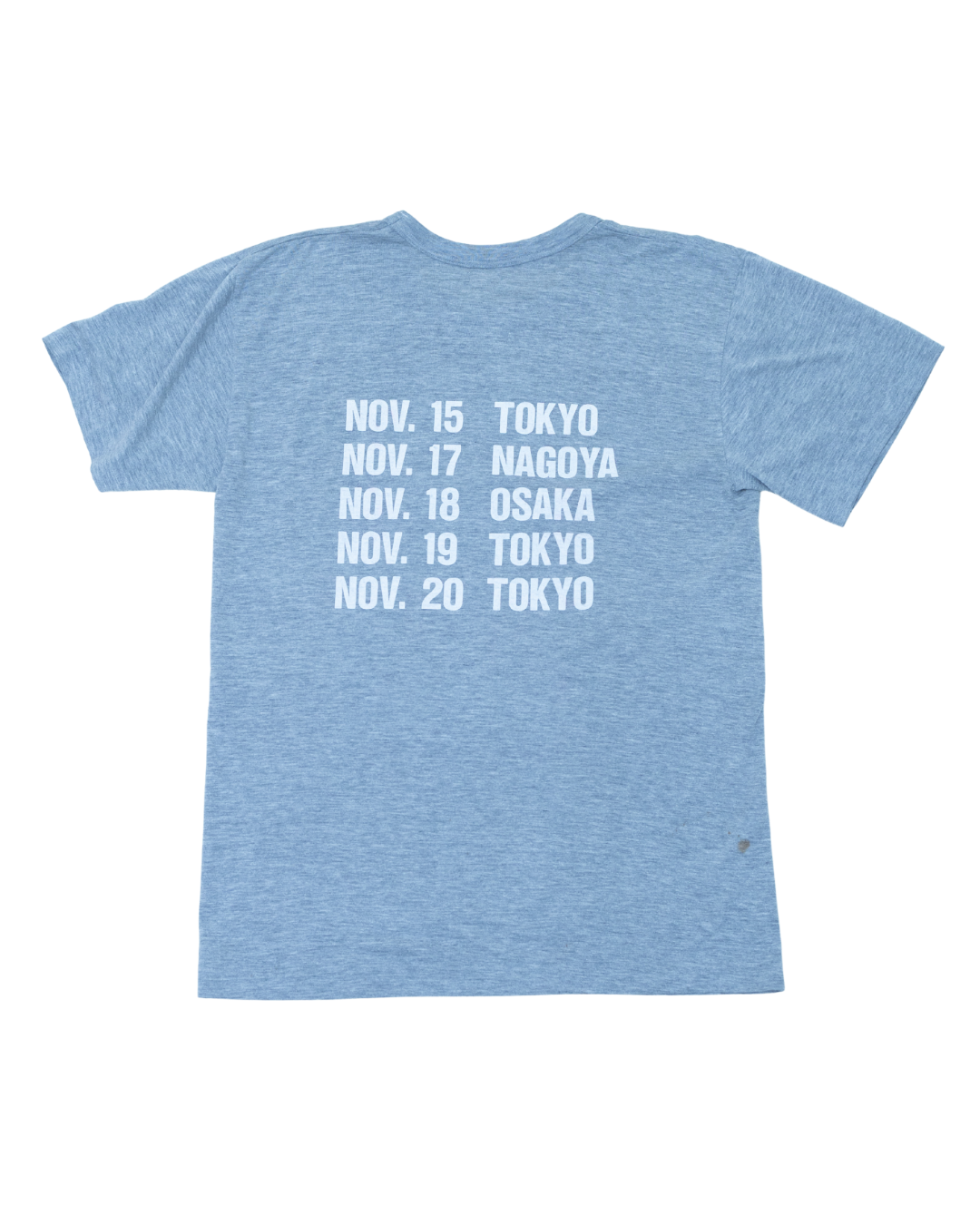 1980s Metallica Japan 5-Date Tour T