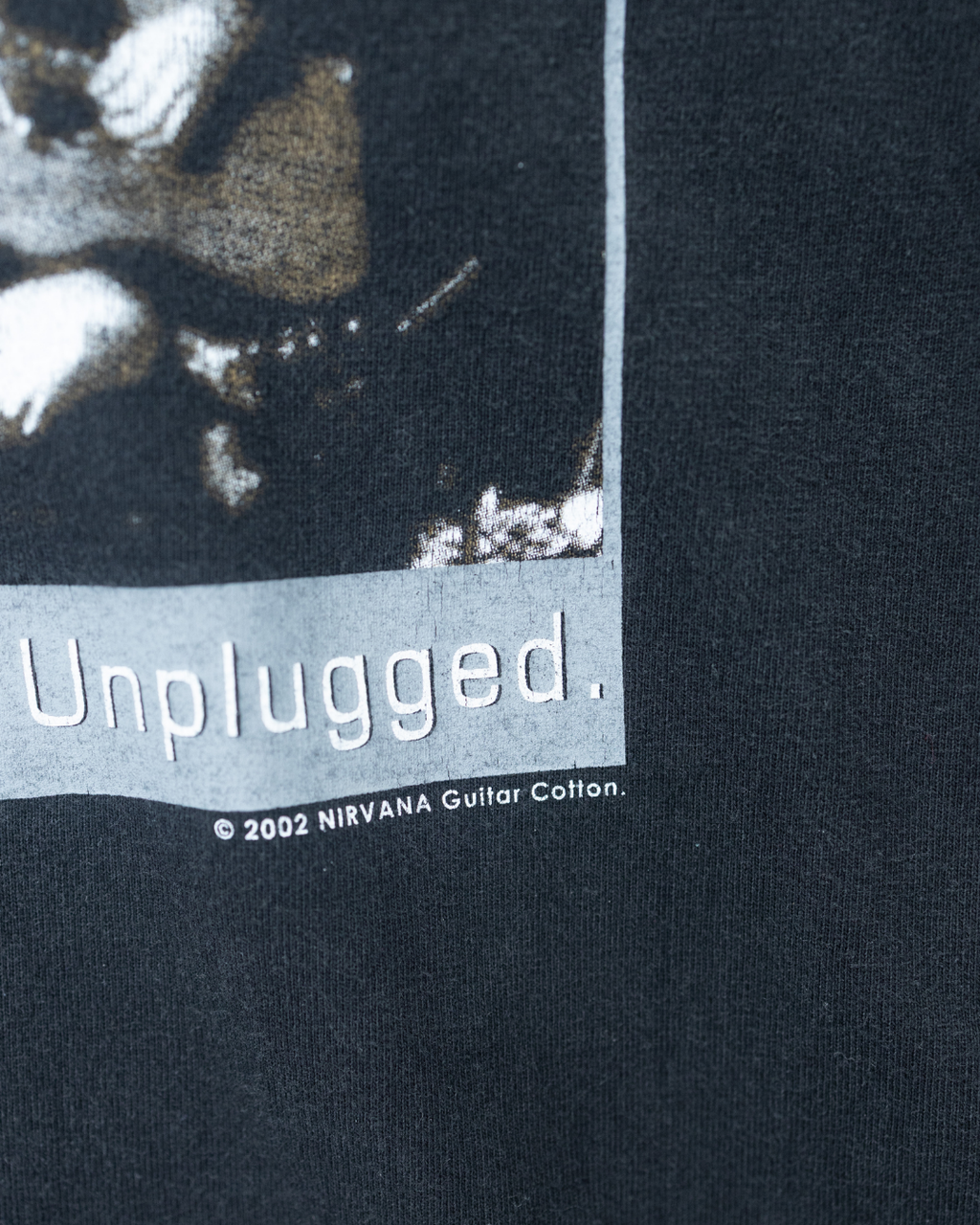 2002 Nirvana Kurt Cobain Unplugged T