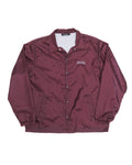 UNDERCOVERISM 'U' LOGO BURGUNDY COACHES JACKET
