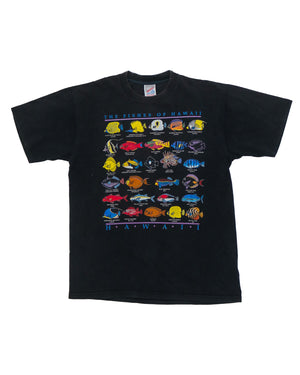 JERZEES FISHES OF HAWAII SOUVENIR TEE