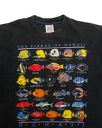 JERZEES FISHES OF HAWAII SOUVENIR TEE