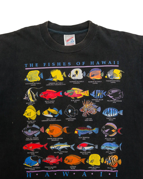 JERZEES FISHES OF HAWAII SOUVENIR TEE