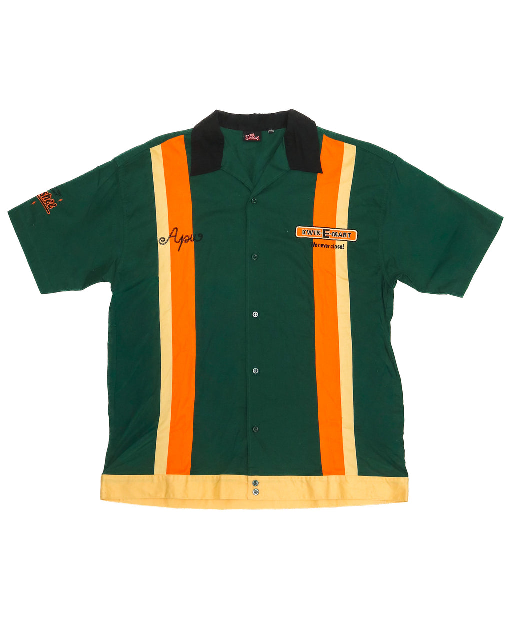 THE SIMPSONS APU KWIK-E-MART BOWLING SHIRT