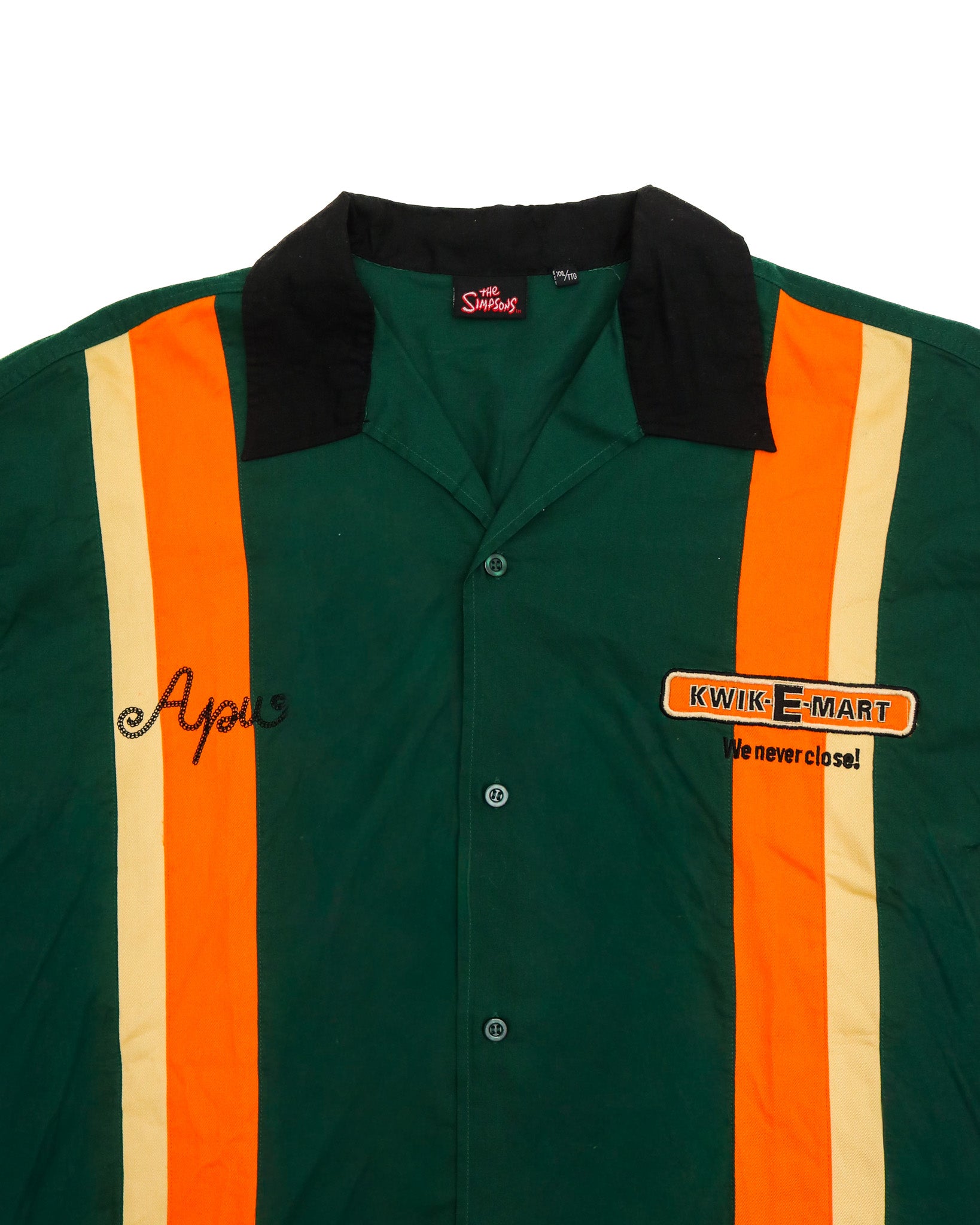 THE SIMPSONS APU KWIK-E-MART BOWLING SHIRT