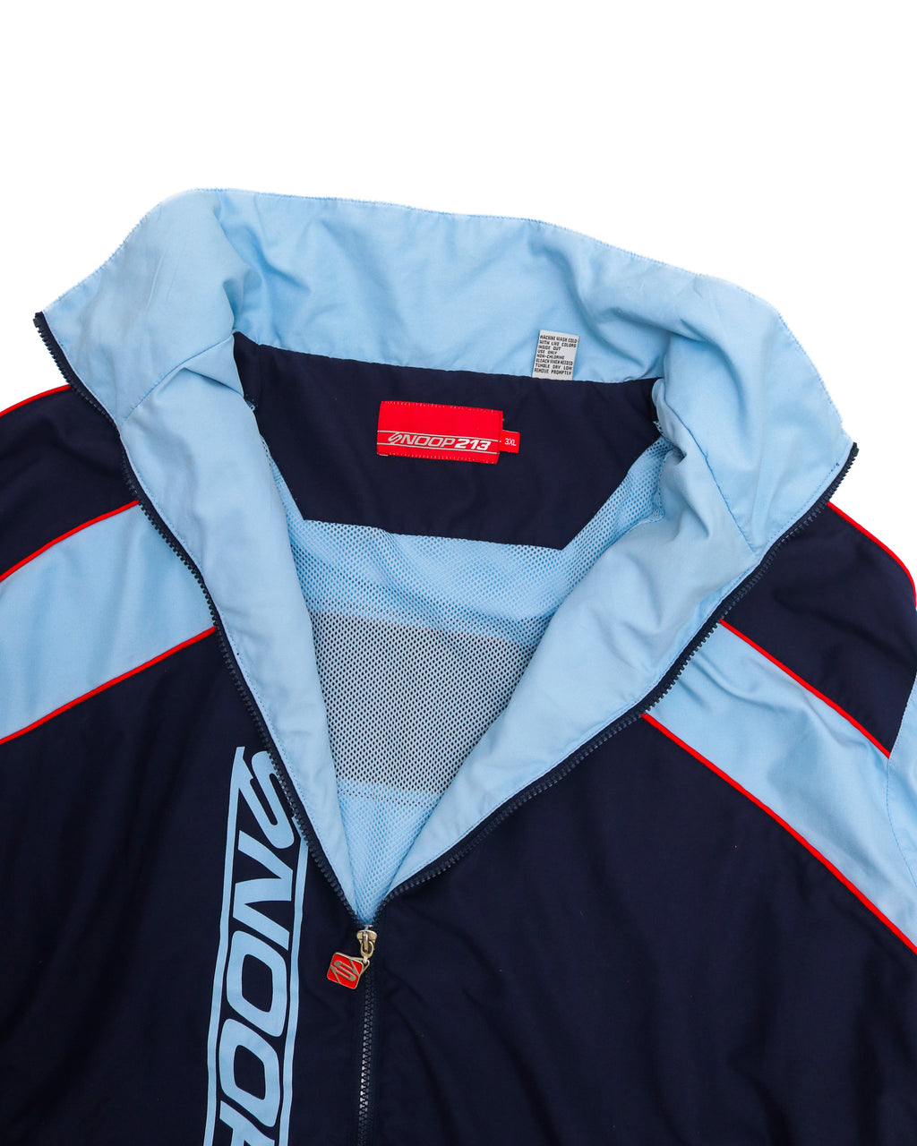 SNOOP 213 COLOR-BLOCKED TRACK JACKET