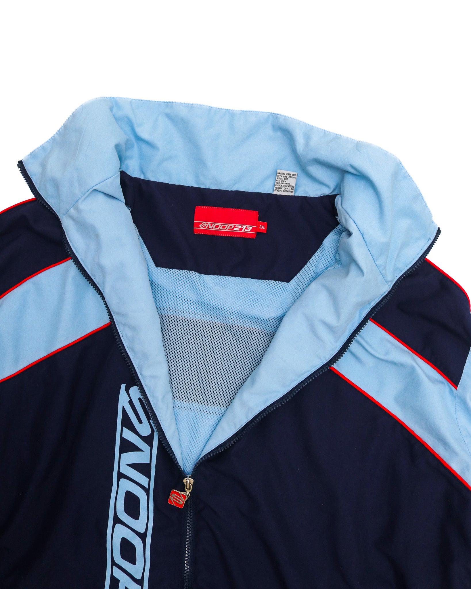 SNOOP 213 COLOR-BLOCKED TRACK JACKET
