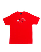 HAZE 2002 JET FIGHTER GRAPHIC TEE IN RED