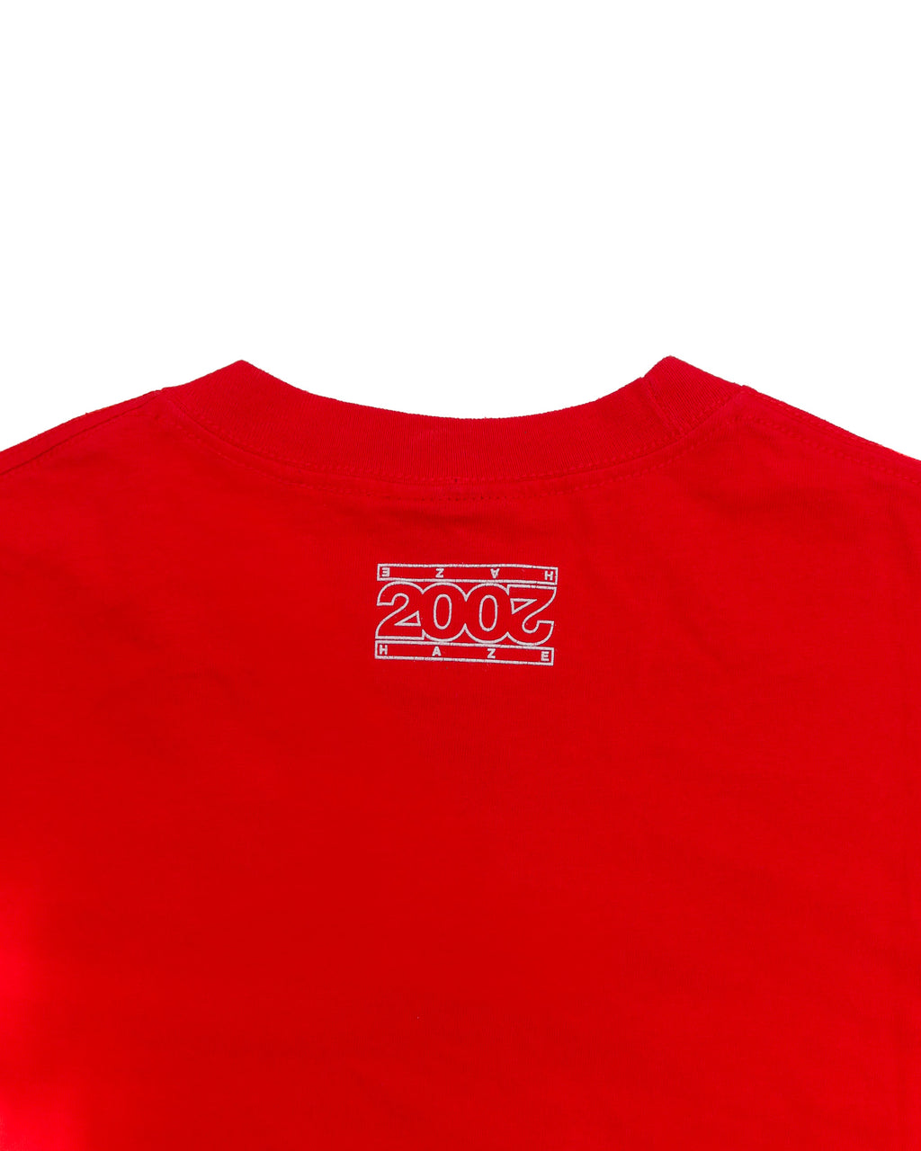 HAZE 2002 JET FIGHTER GRAPHIC TEE IN RED