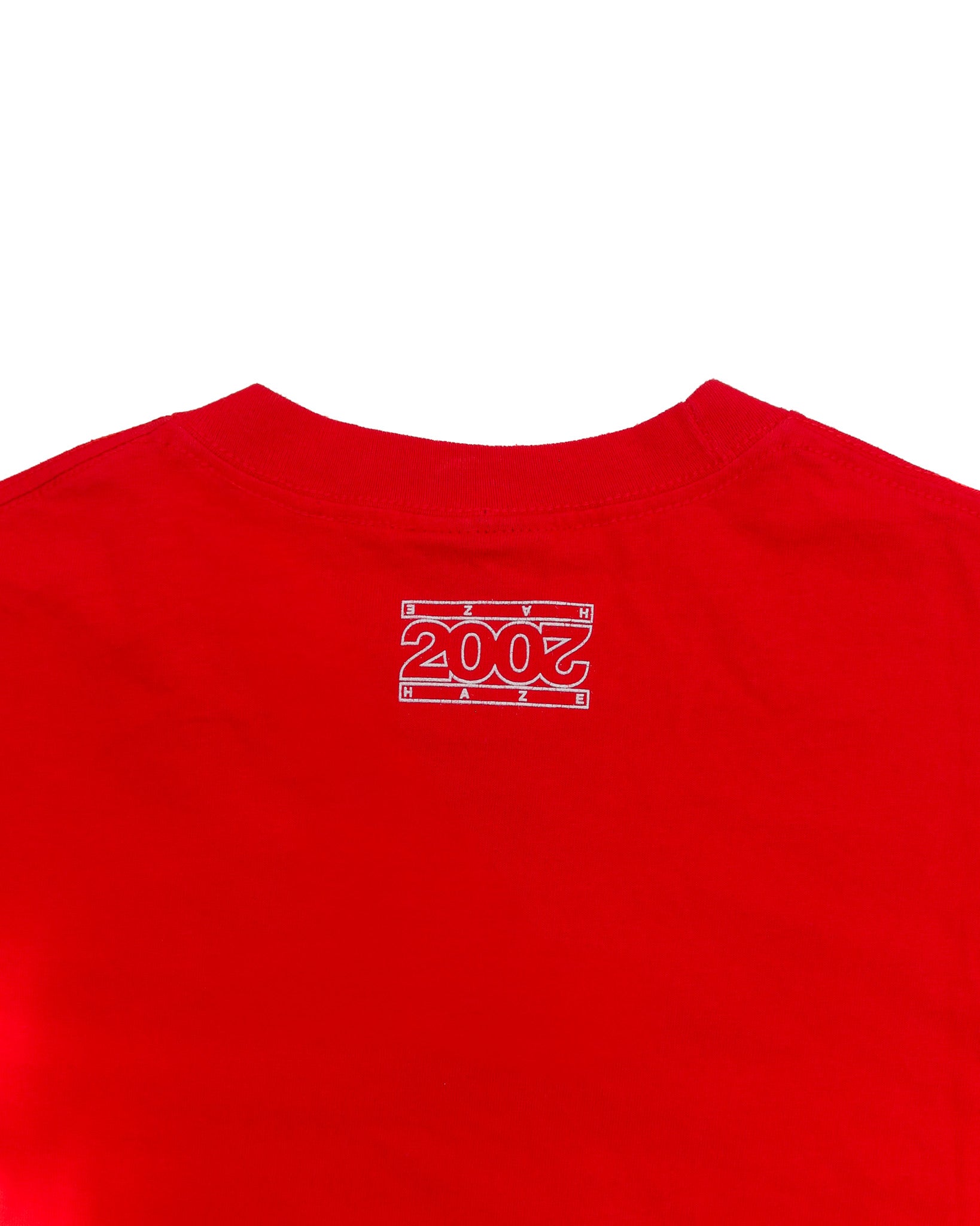HAZE 2002 JET FIGHTER GRAPHIC TEE IN RED