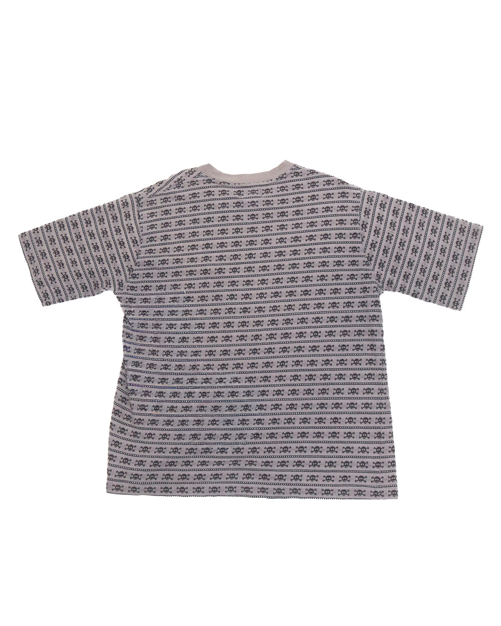 STÜSSY SKULLS AND STRIPES KNIT TEE