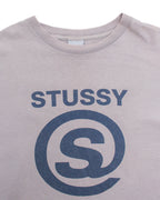 STÜSSY MADE IN USA @-SYMBOL GRAPHIC TEE