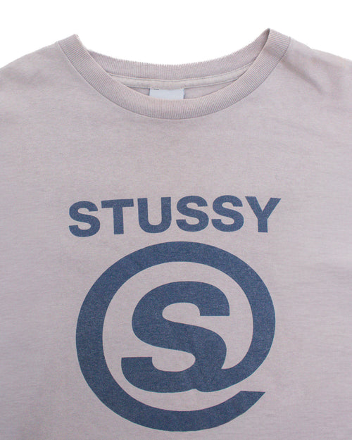 STÜSSY MADE IN USA @-SYMBOL GRAPHIC TEE