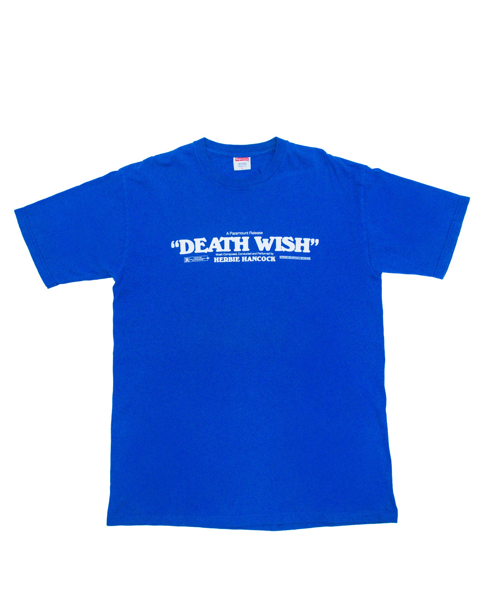 SUPREME X DEATH WISH SOUNDTRACK TEE