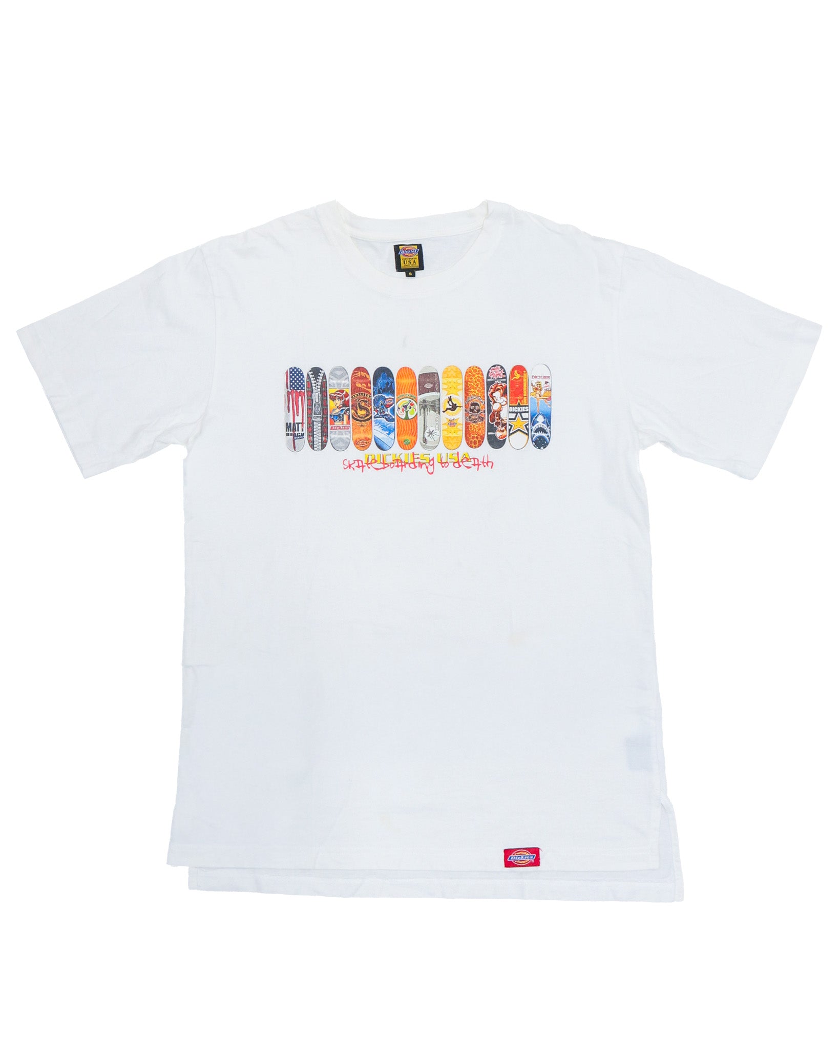 DICKIES SKATEBOARDING TO DEATH TEE