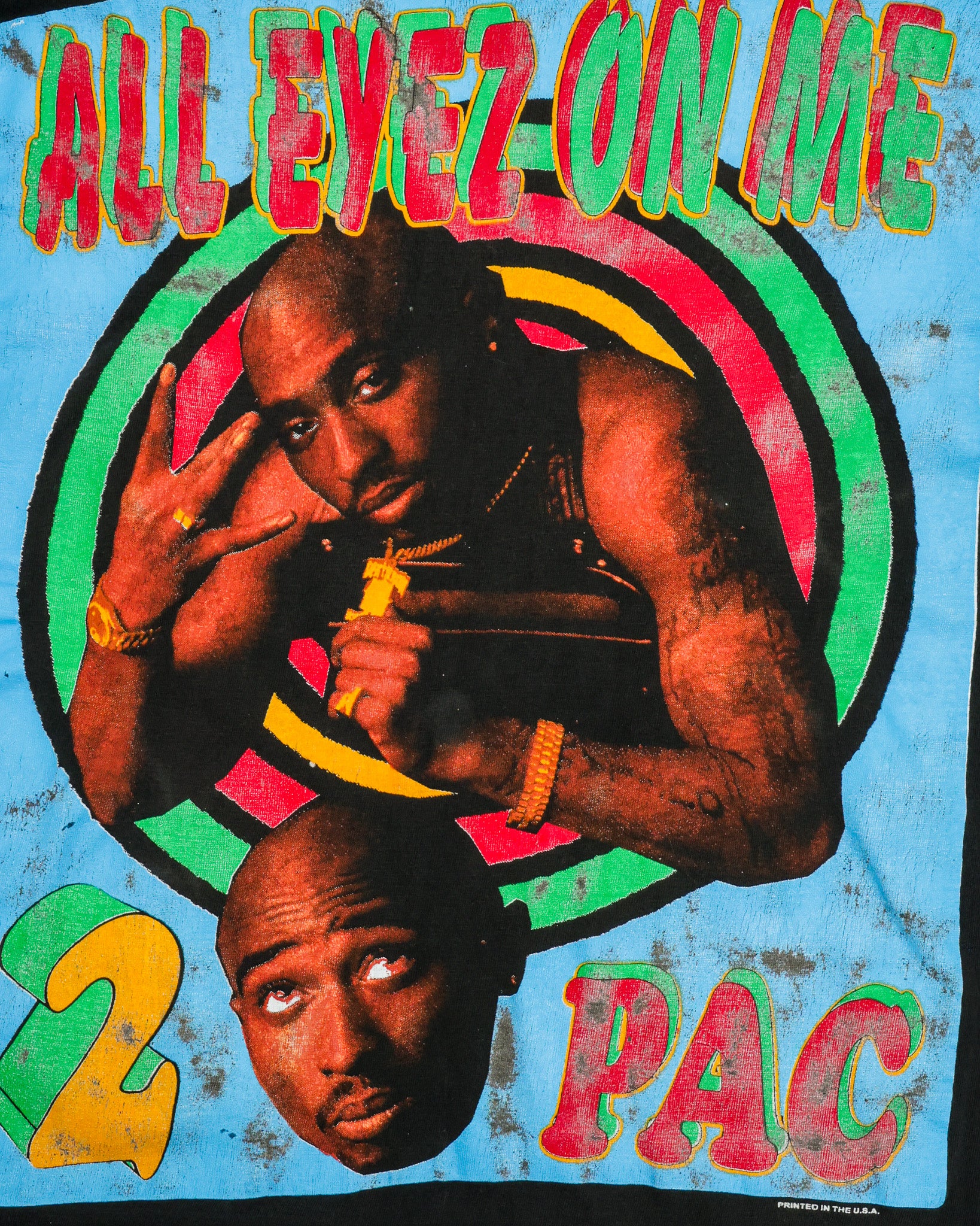 2PAC & DR. DRE TRIBUTE TEE: STREET BOOTLEG PARKING LOT TEE