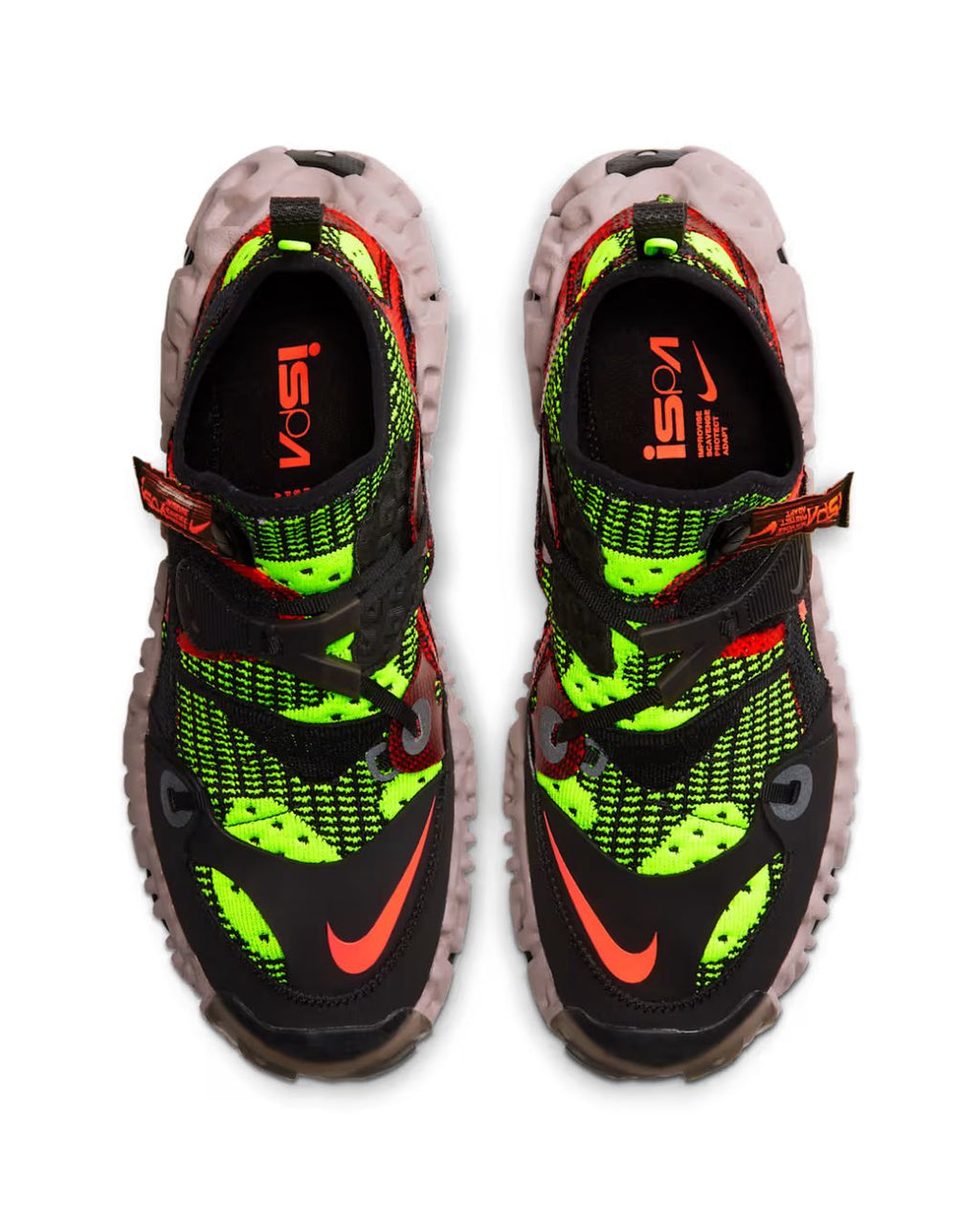 Nike Overeact Flyknit ISPA Sneaker Hyper-Crimson