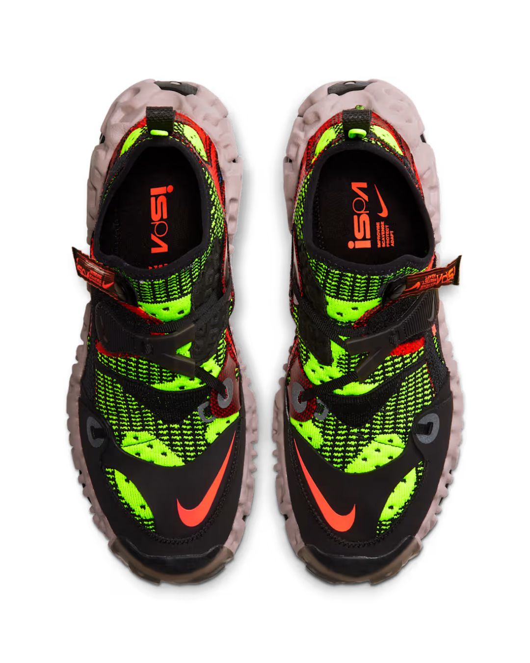 Nike Overeact Flyknit ISPA Sneaker Hyper-Crimson