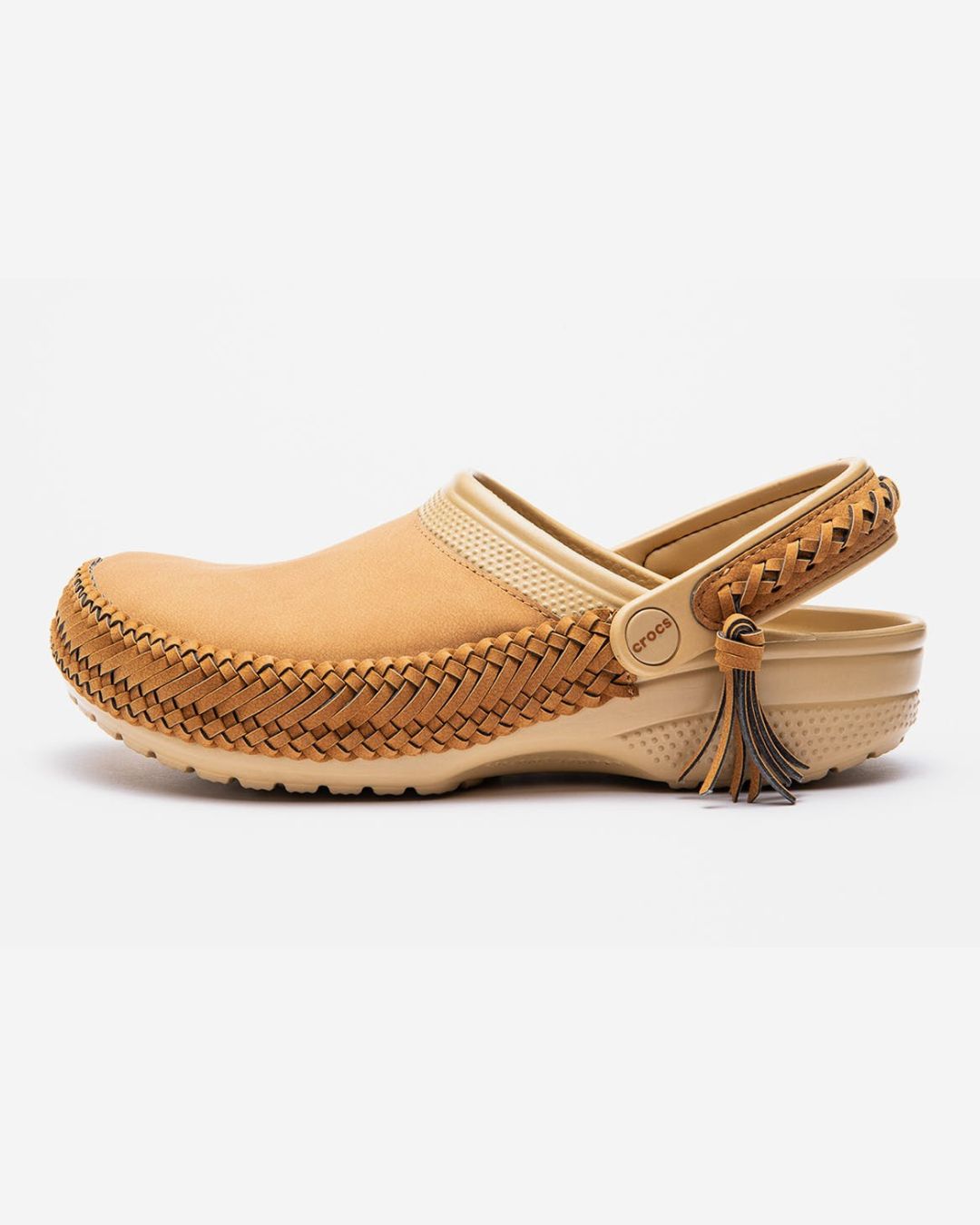 Journal Standard x Crocs Leather Woven Clog