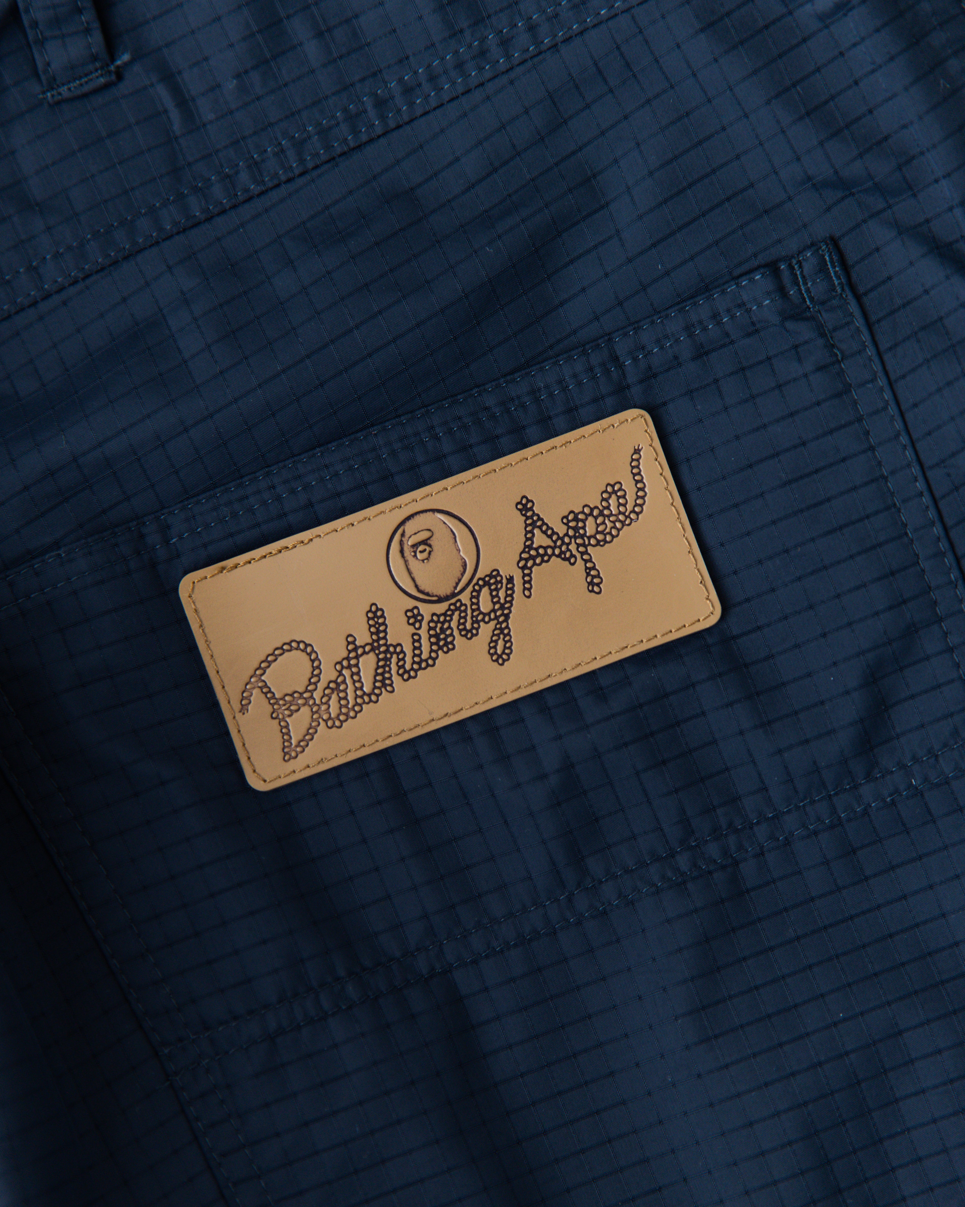 2000s BAPE Ripstop GORTEX Polyester Track Pants