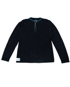 2001 Visvim Teal Glass Bead Necklace Shirt