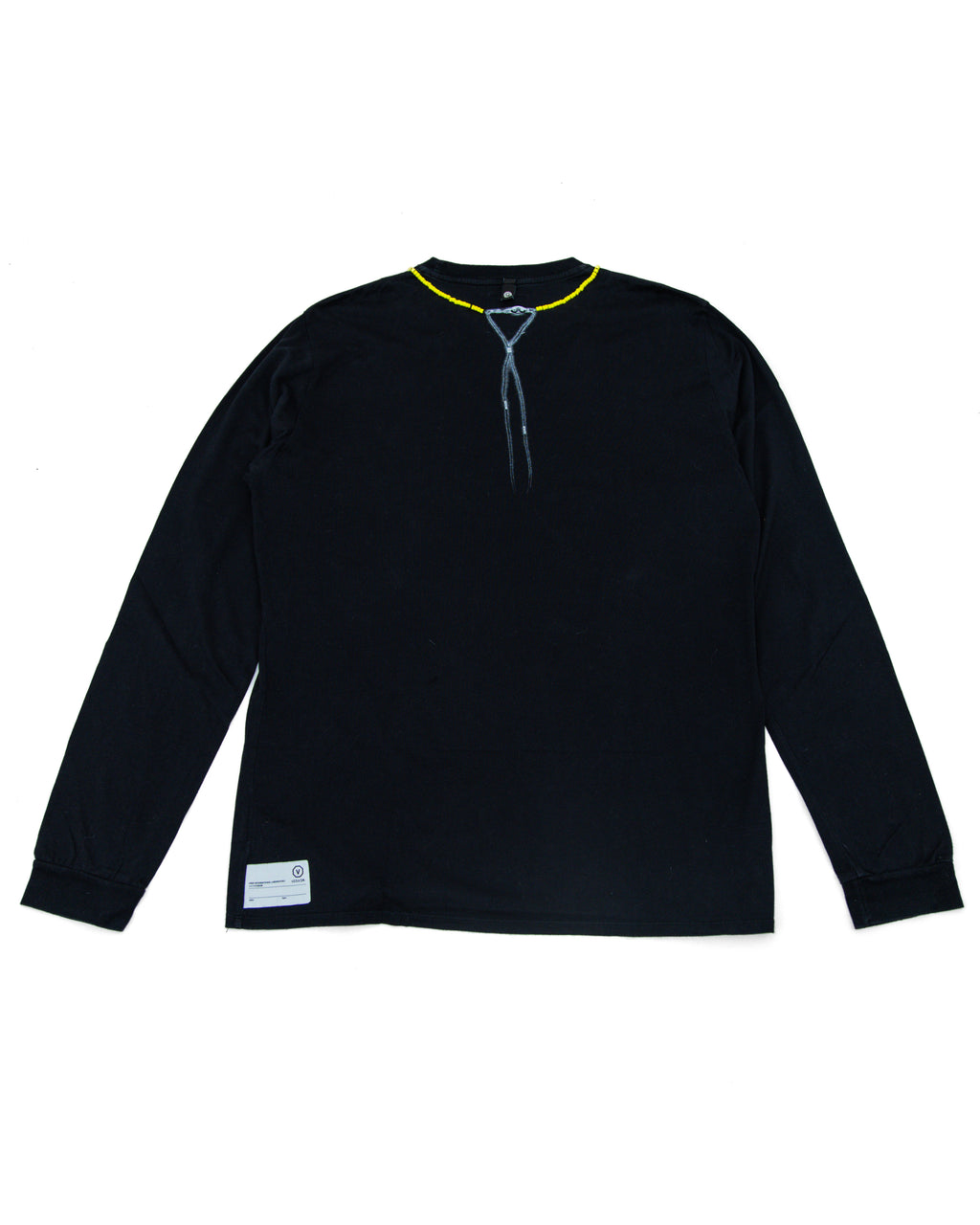 2001 Visvim Yellow Glass Bead Necklace Shirt