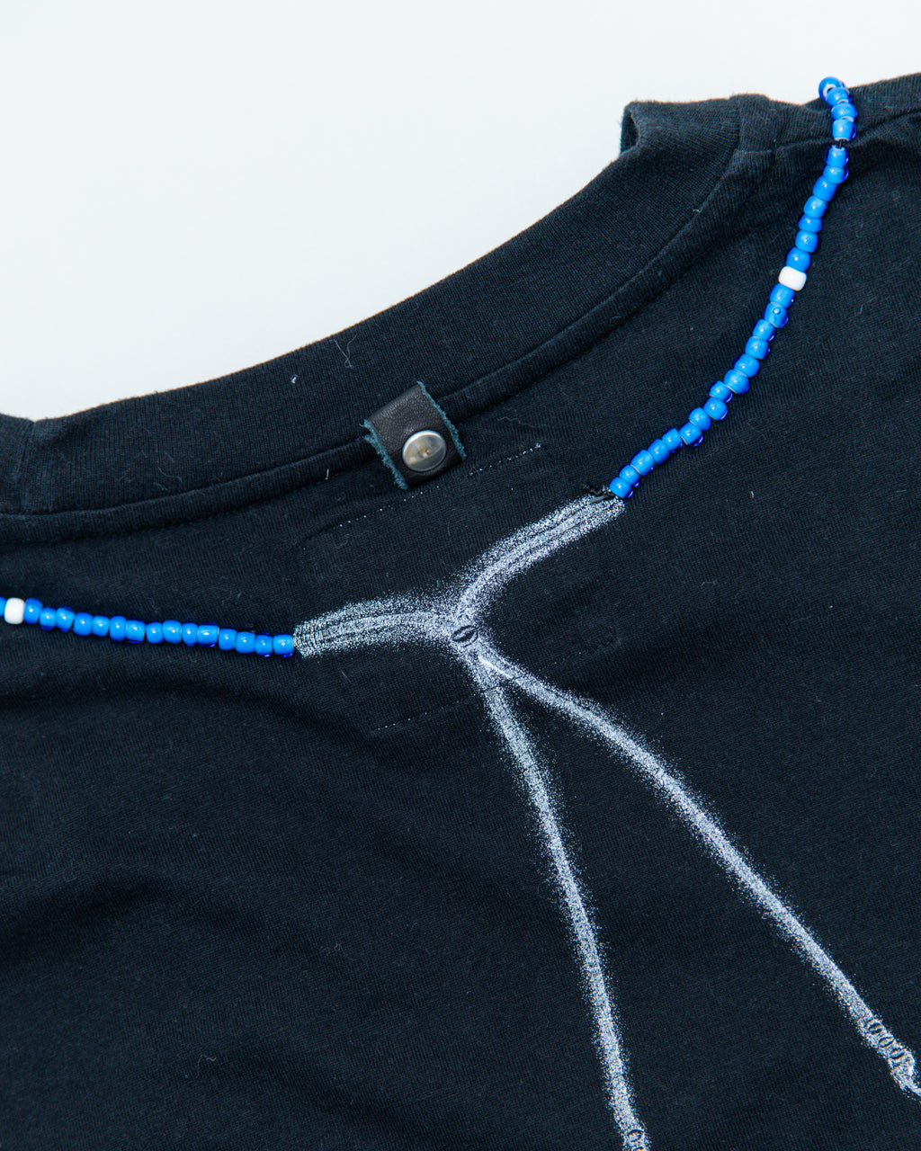 2001 Visvim Blue Glass Bead Necklace T