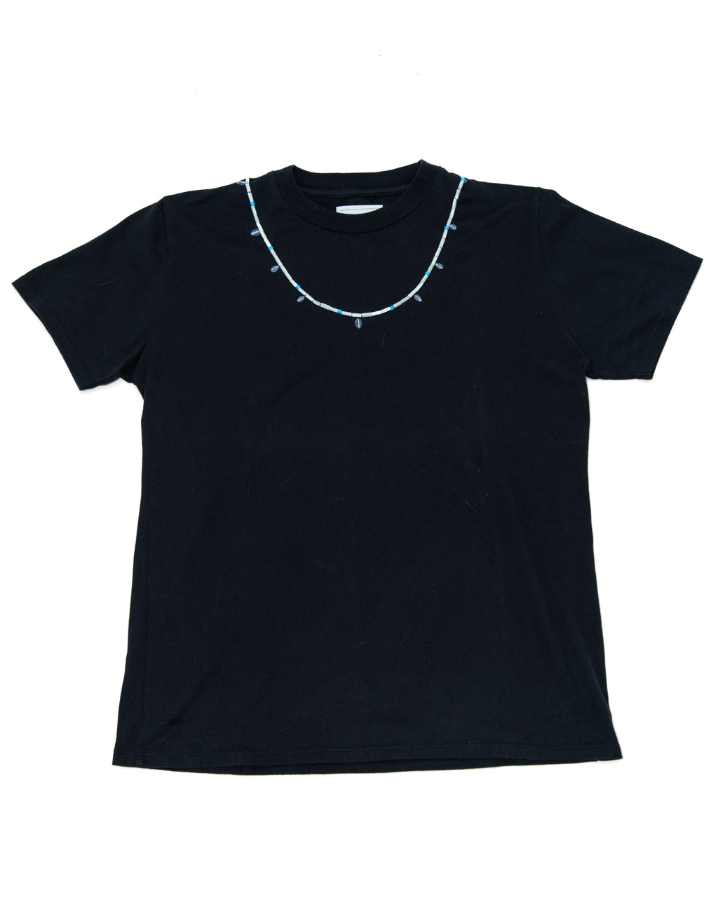 2001 Visvim White Glass Bead Necklace T