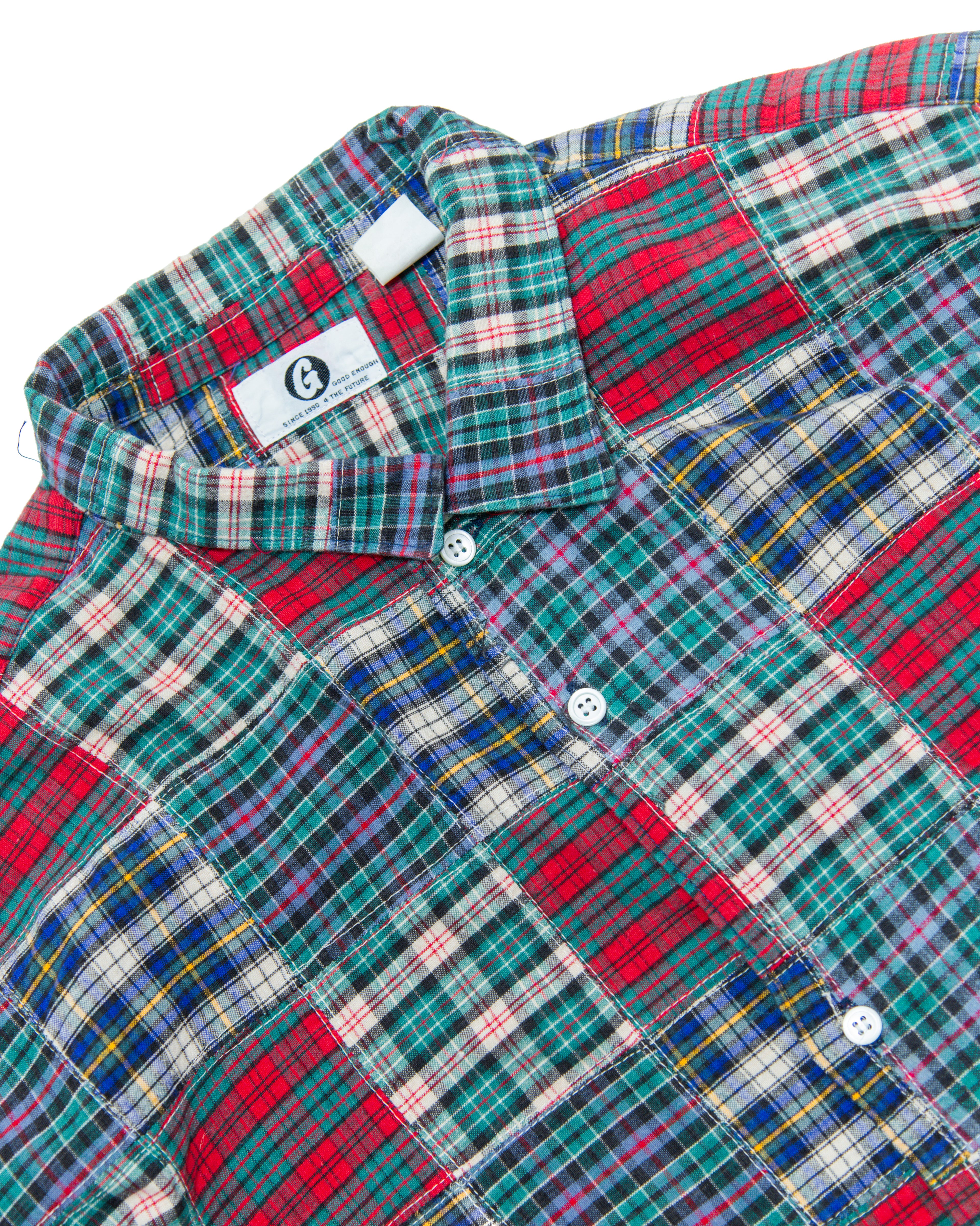 1990s GOODENOUGH Patchwork Flannel
