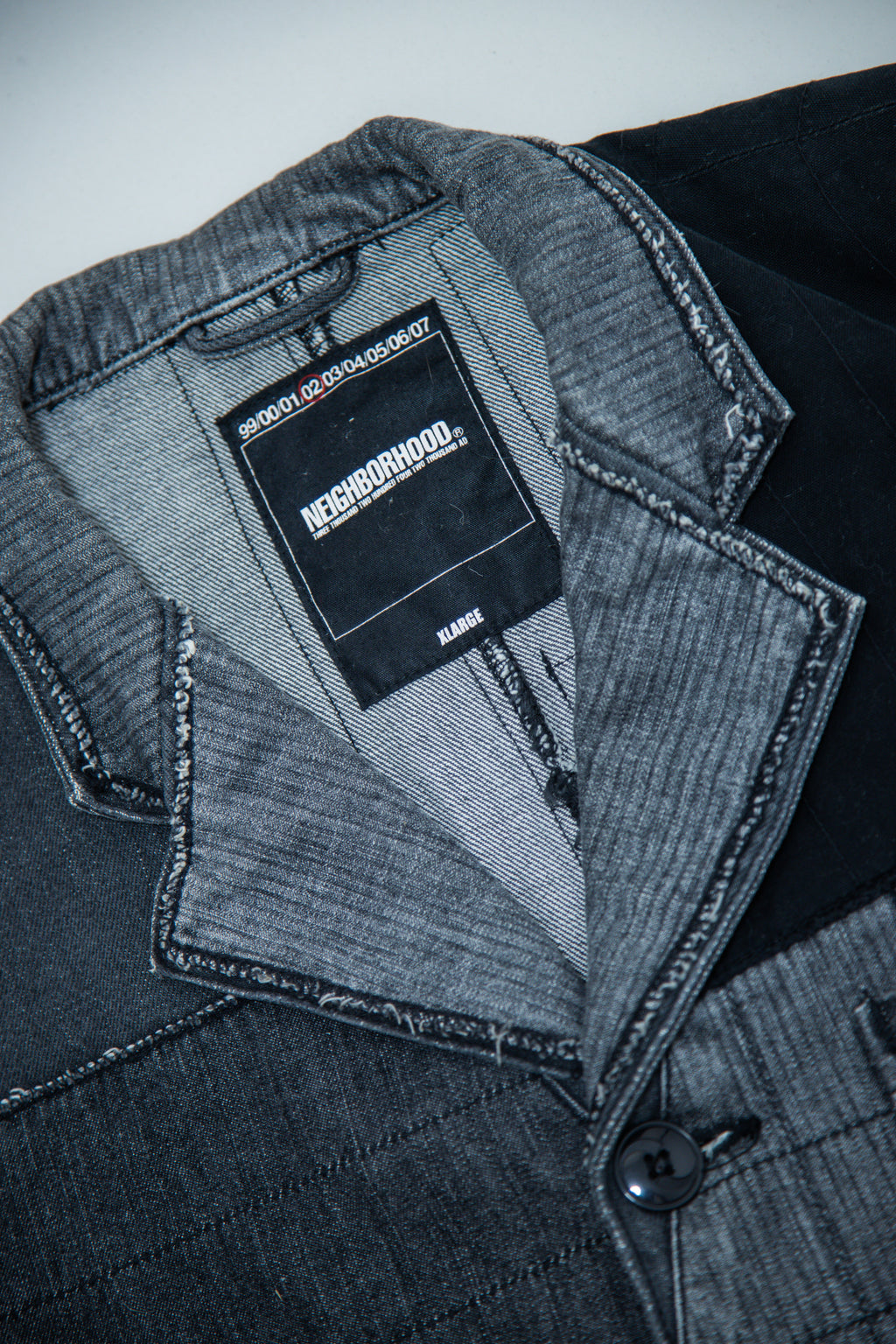 2002 Neighborhood Patchwork Denim Jacket