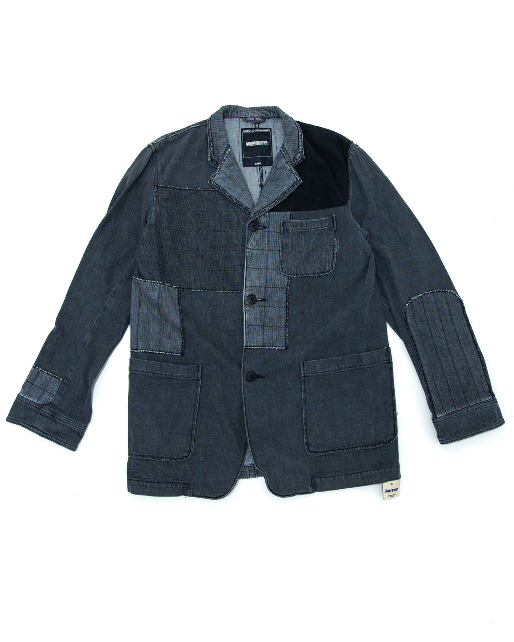 2002 Neighborhood Patchwork Denim Jacket
