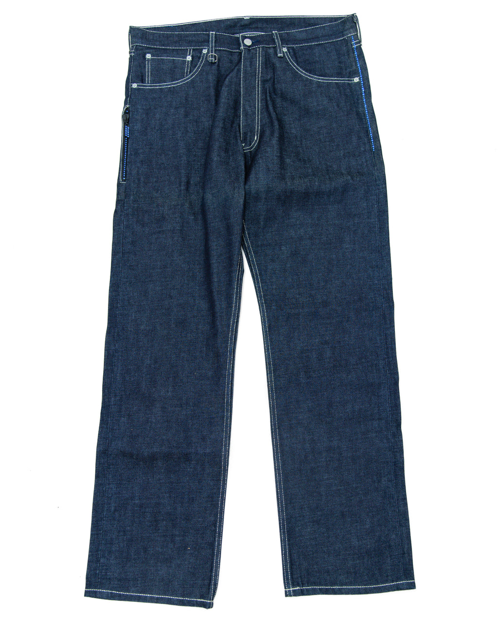 2007 Levi's x Fragment Fenom 207 Disco Blue Swarovski Denim