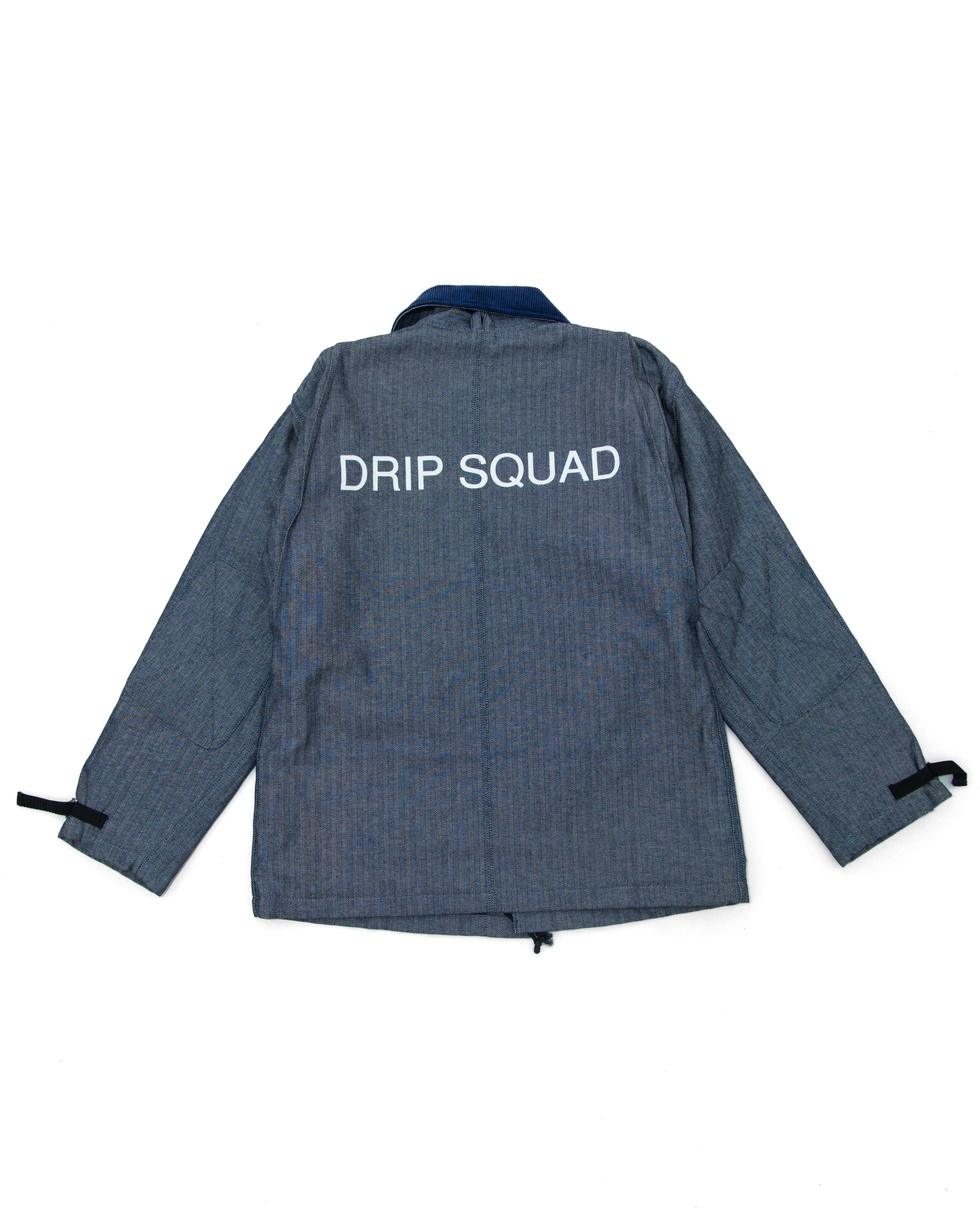 1990s WTAPS Uhara Drip Squad Herringbone Jacket