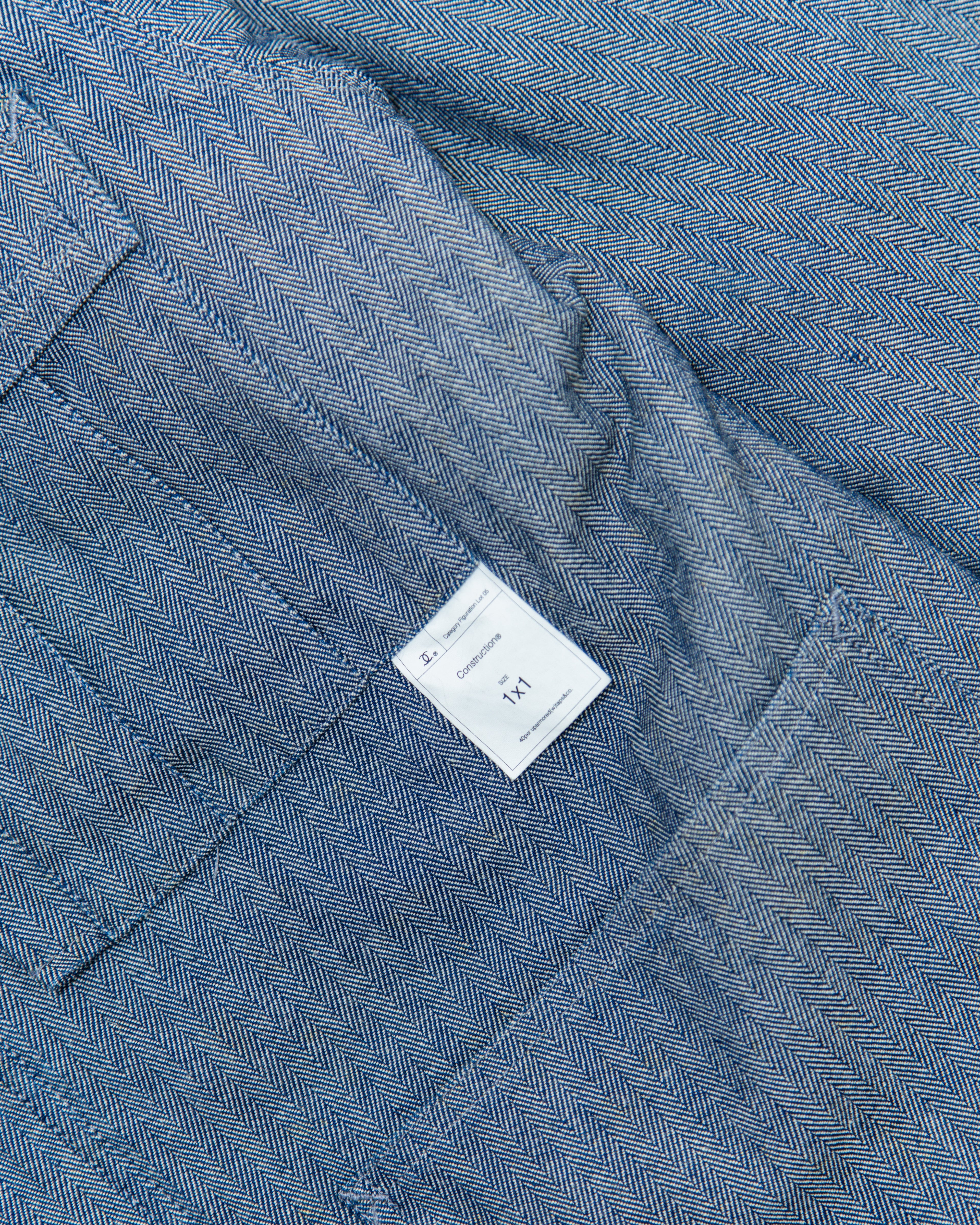 1990s WTAPS Uhara Drip Squad Herringbone Jacket