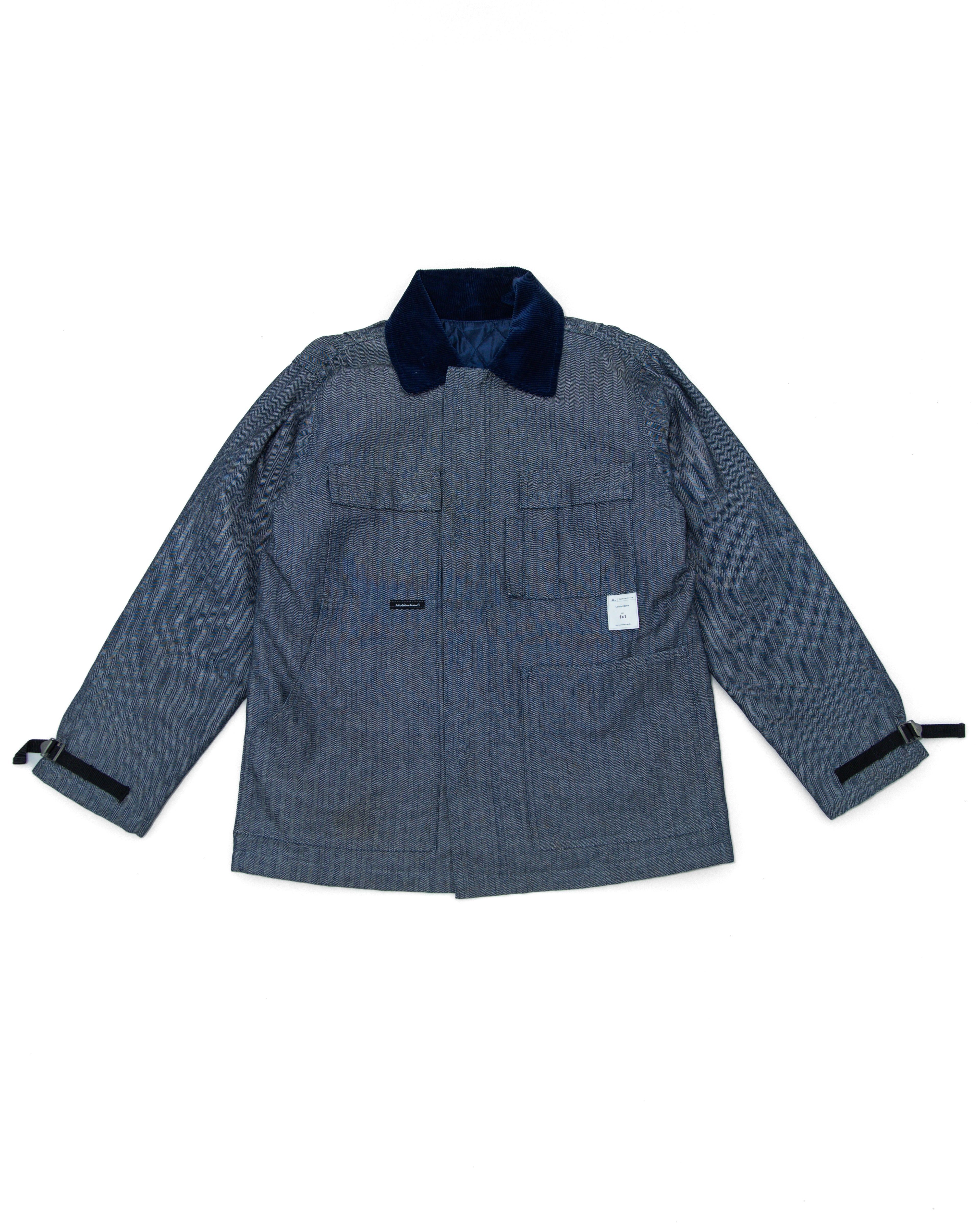 1990s WTAPS Uhara Drip Squad Herringbone Jacket