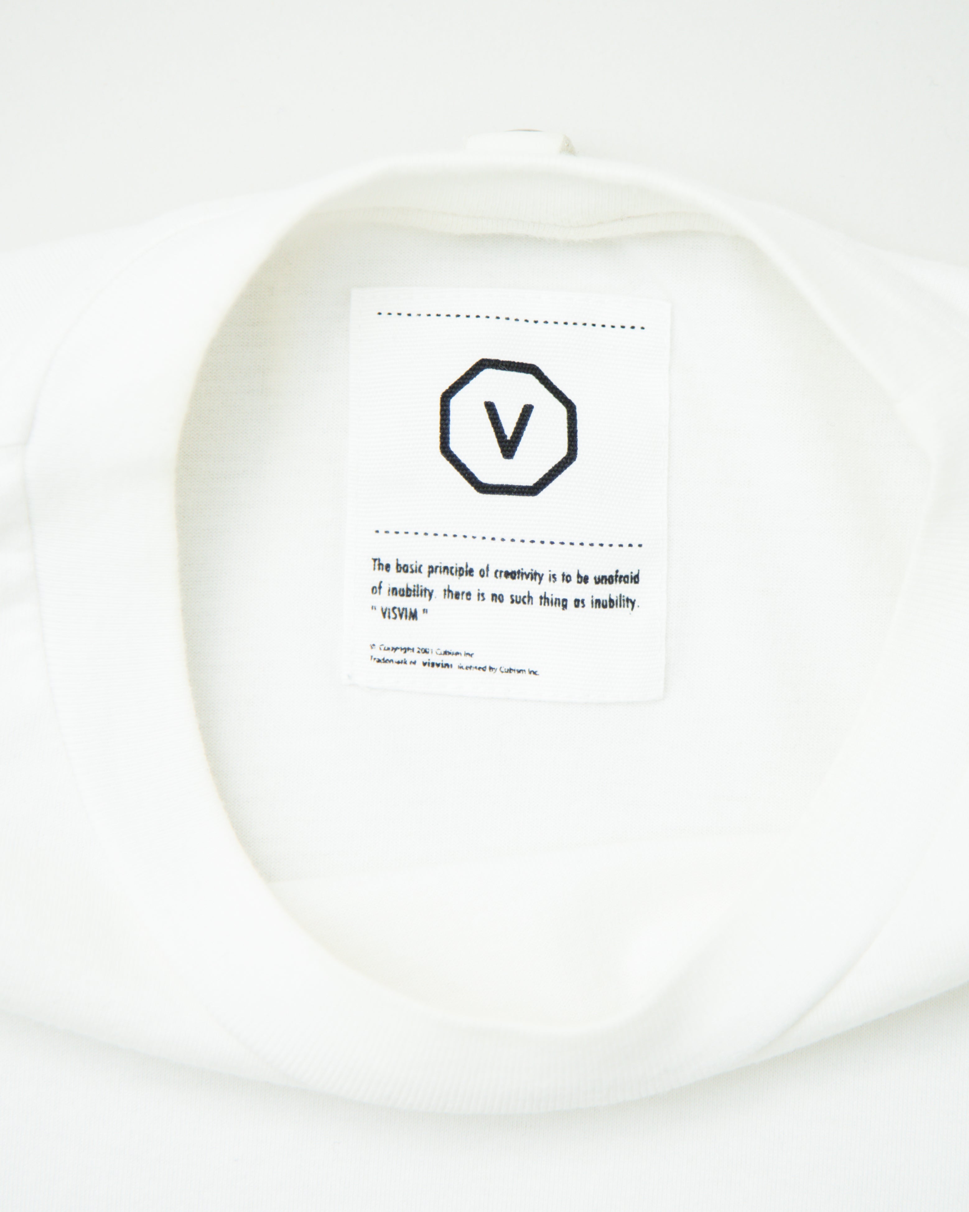 2000s Visvim Cubism Yellow Triangle T