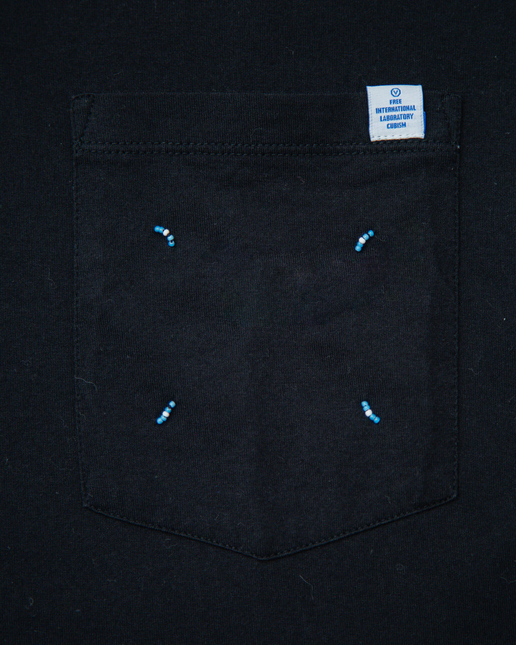 2000s Visvim Beaded X Pocket T