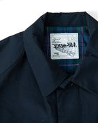 2000s WTAPS Black Plaid Lined Overcoat Jacket