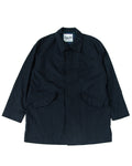 2000s WTAPS Black Plaid Lined Overcoat Jacket