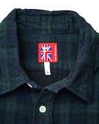 2000s BAPE Tartan Plaid Ape Shirt