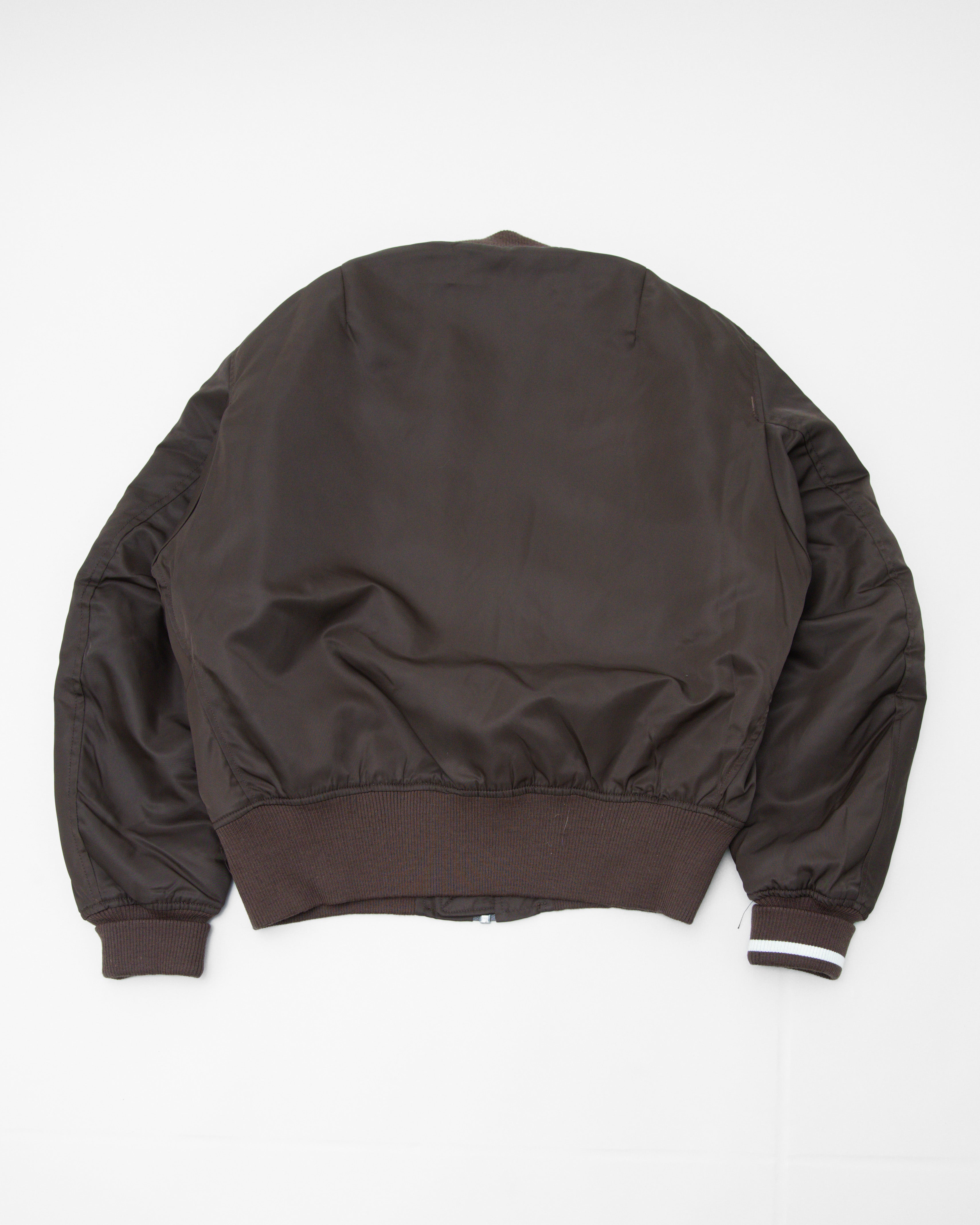 1998 Neighborhood Brown Aviator Bomber Jacket