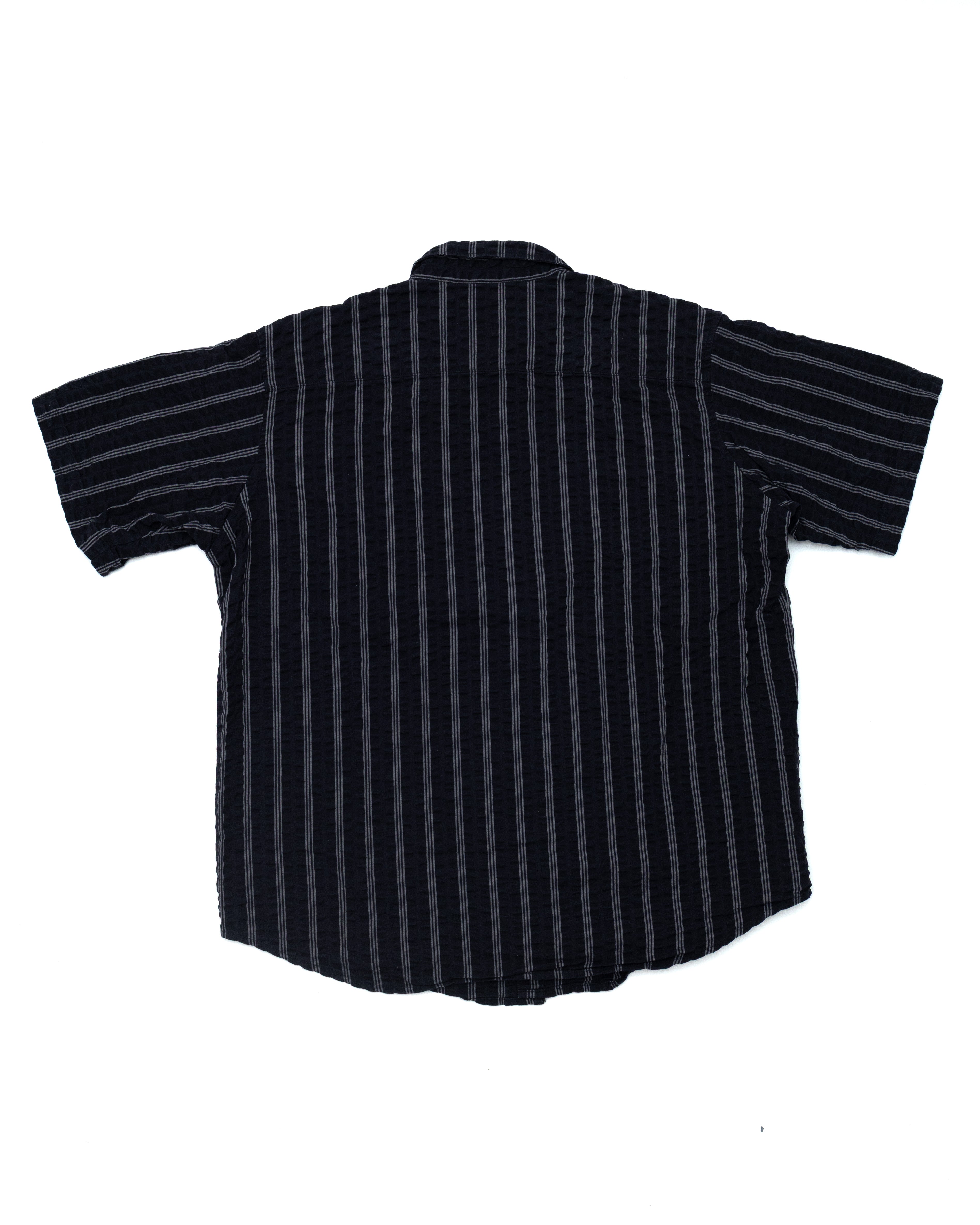 2002 Neighborhood Crinkle Striped Shirt