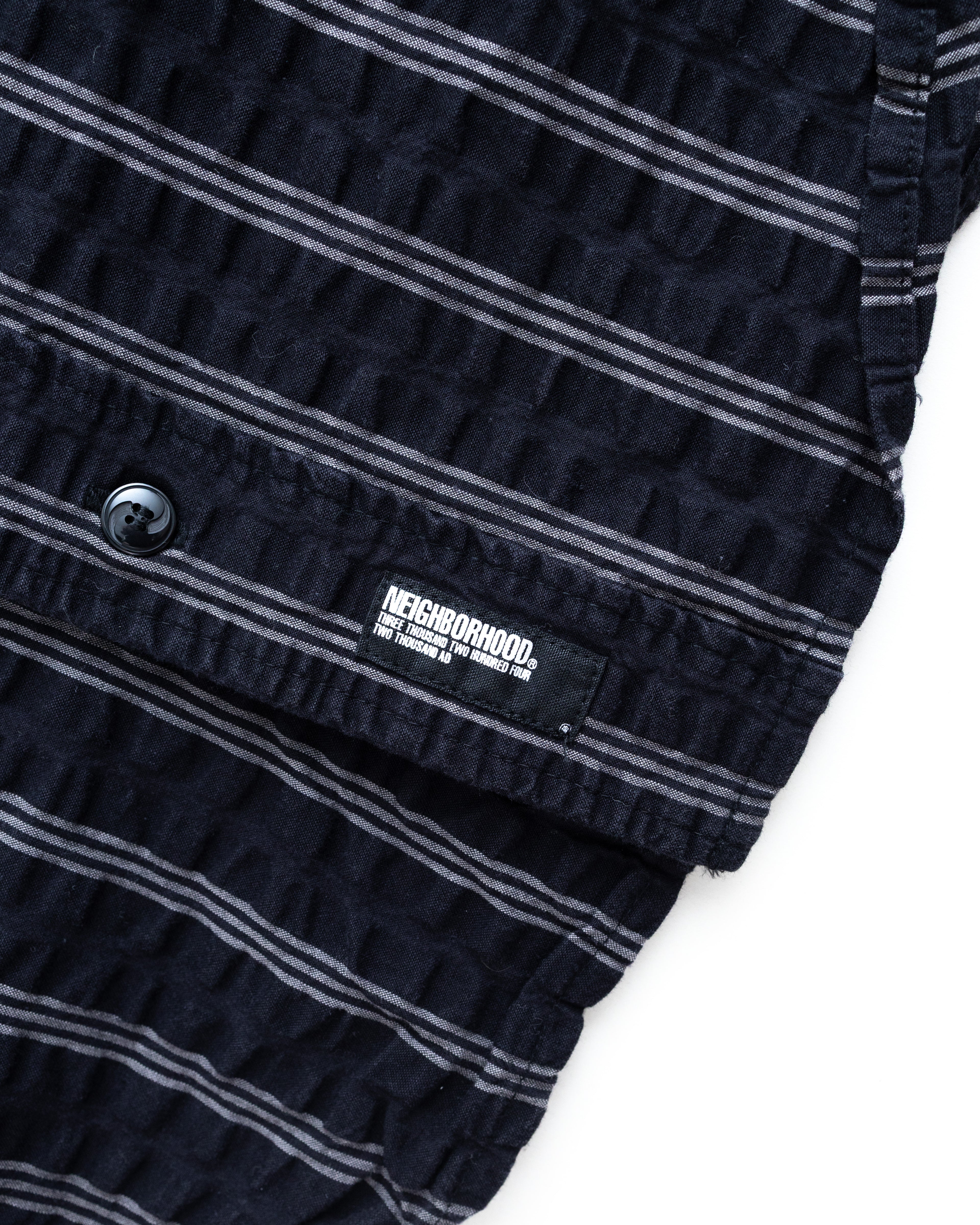 2002 Neighborhood Crinkle Striped Shirt