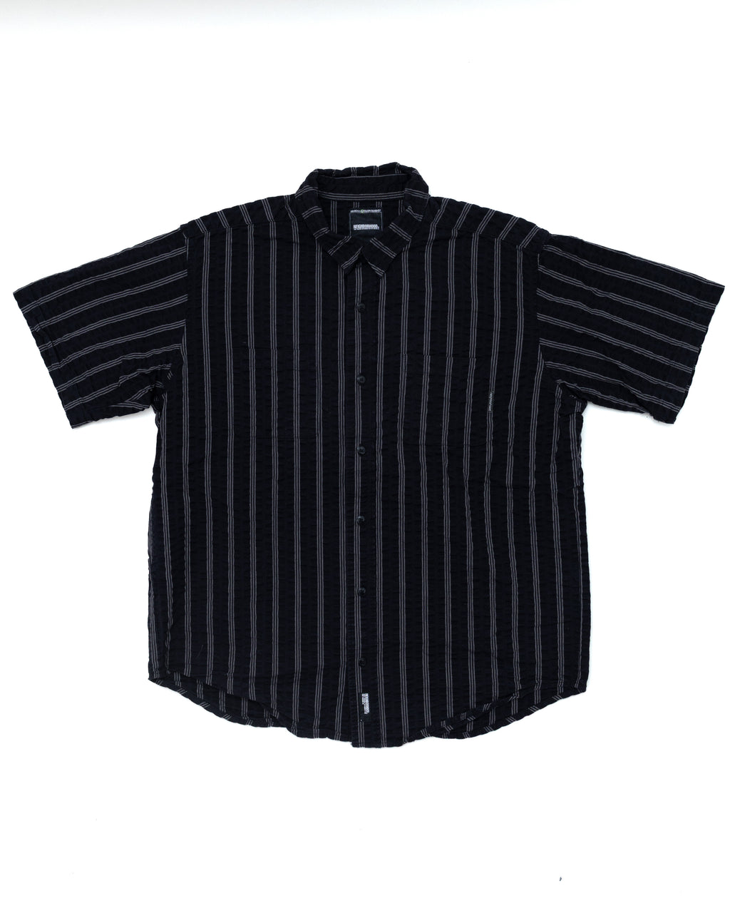 2002 Neighborhood Crinkle Striped Shirt
