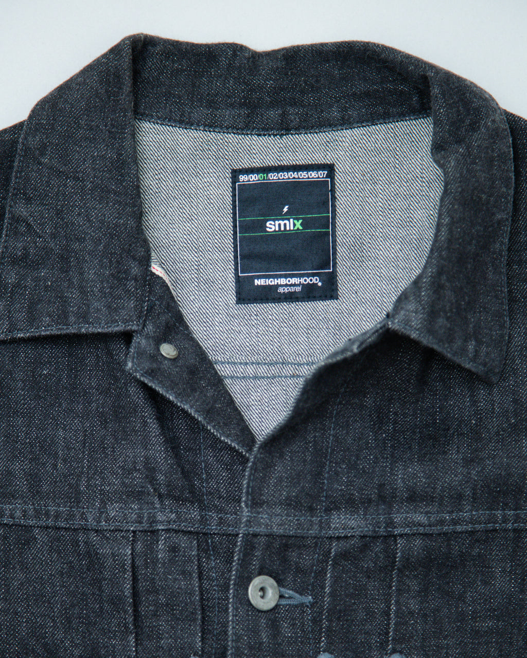 2001 Neighborhood Black Denim Jacket