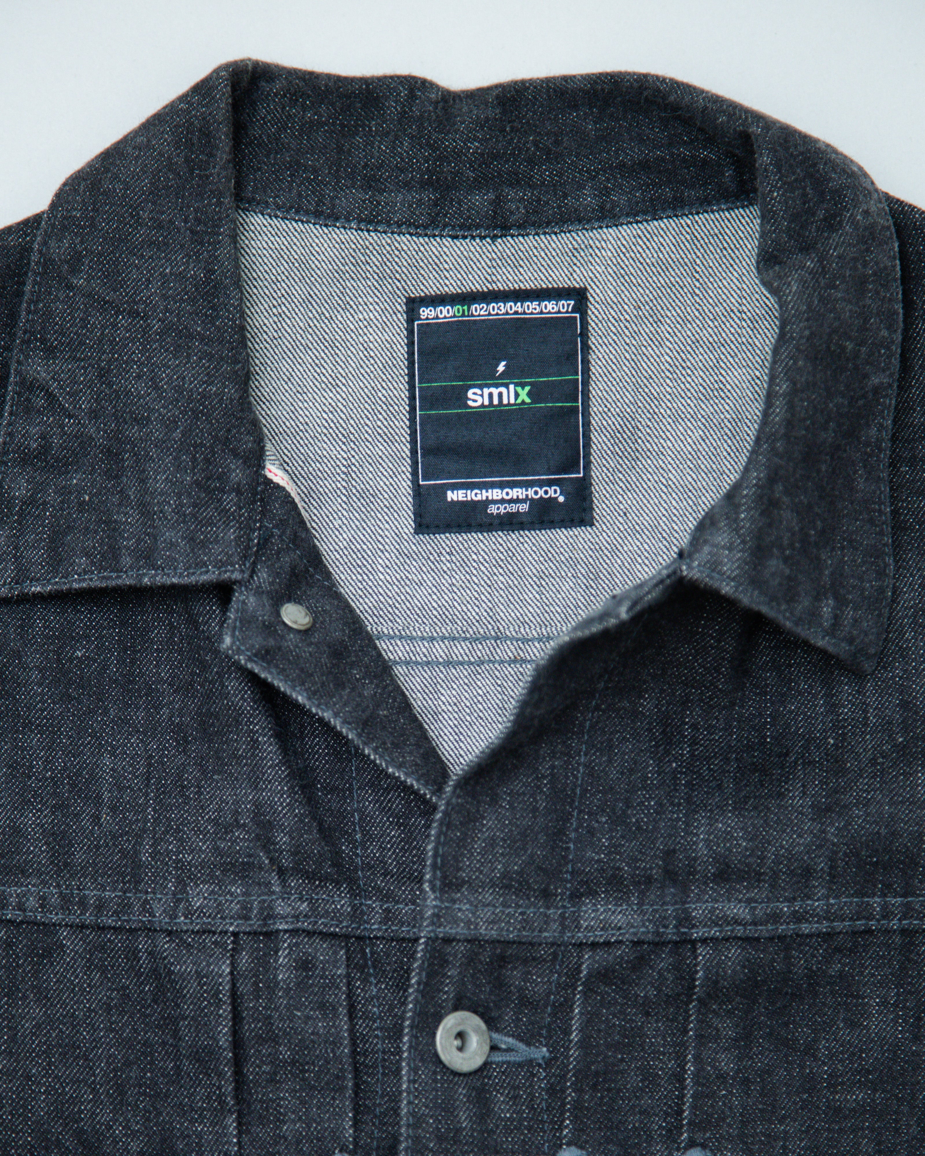 2001 Neighborhood Black Denim Jacket