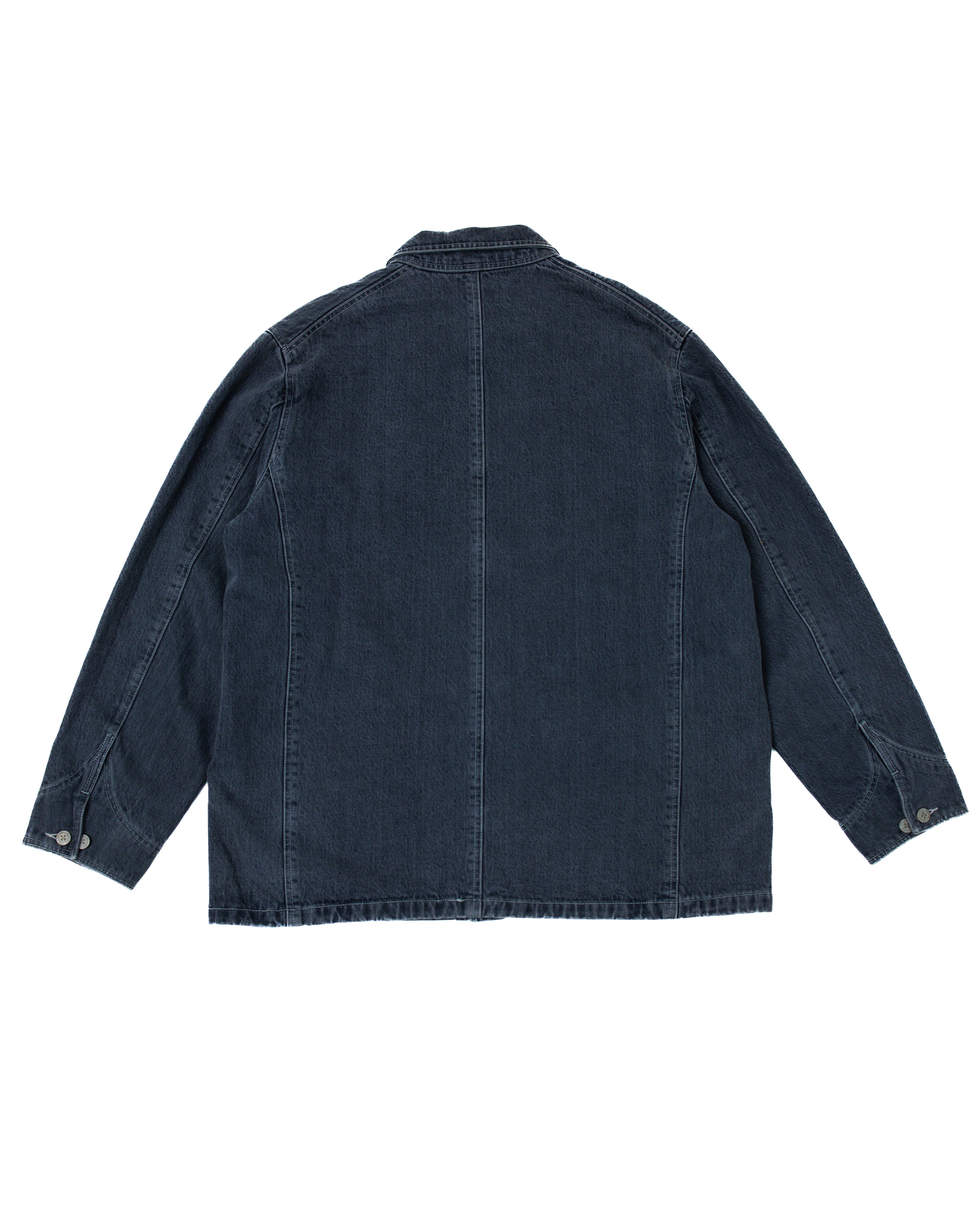 2000s Neighborhood Washed Black Denim Jacket