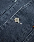 2000s Neighborhood Washed Black Denim Jacket